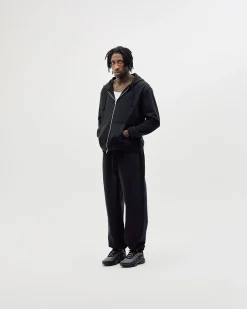 Classic Logo Zip Hoodie, Men - Black