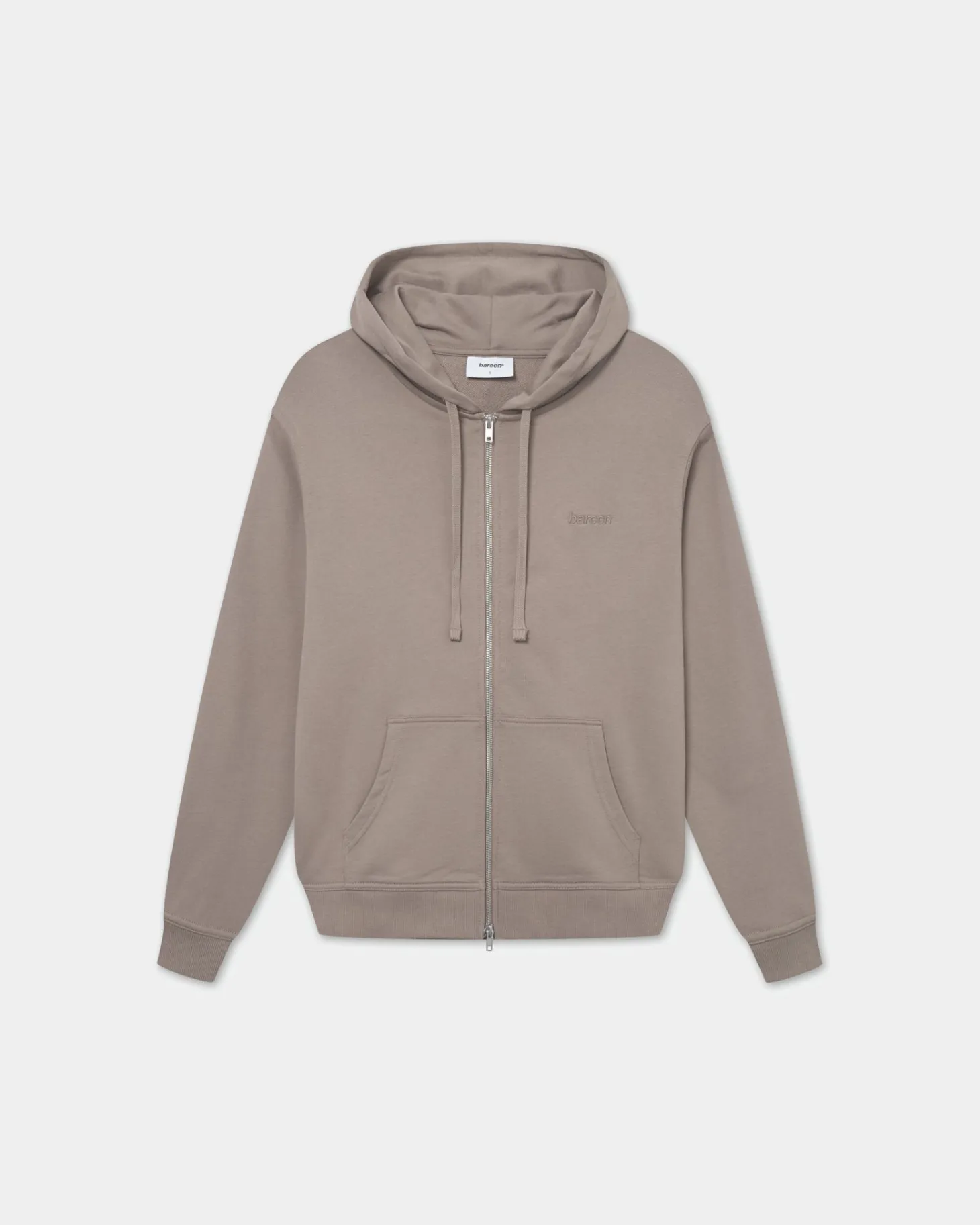 Classic Logo Zip Hoodie, Men - Mocha