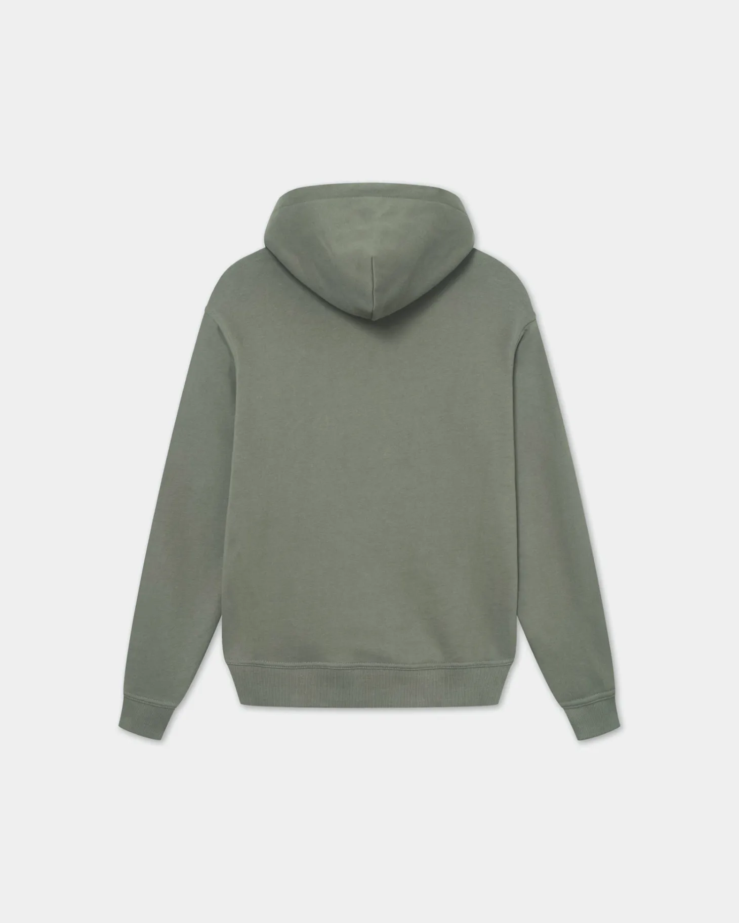 Classic Logo Zip Hoodie, Men - Olive Green