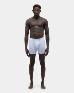 Cotton Boxers 3-pack, Men - White