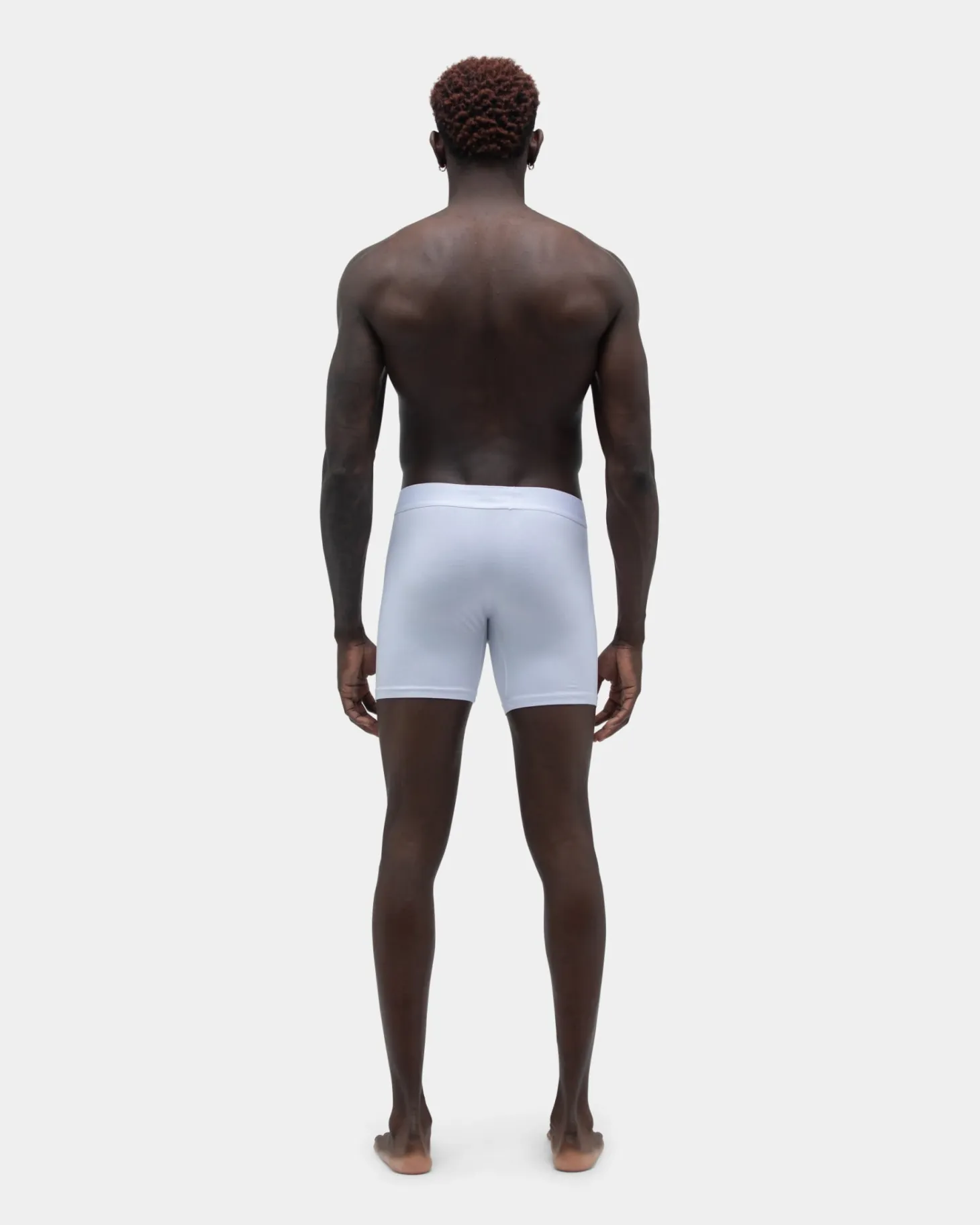 Cotton Boxers 3-pack, Men - White