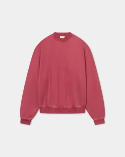 Crewneck Oversize - Acid wash - American Beauty