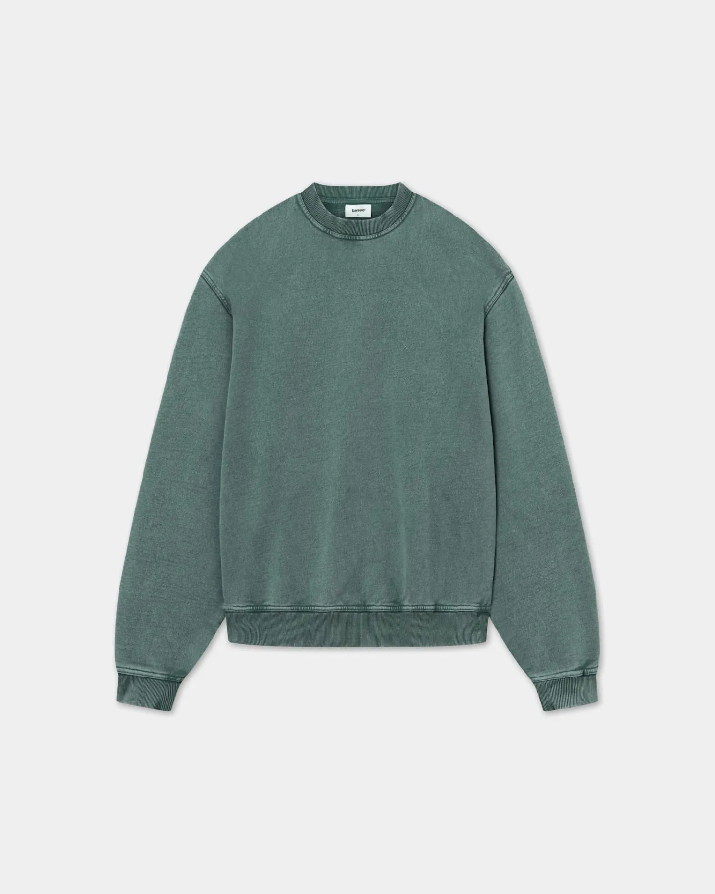 Crewneck Oversize - Acid wash - Dark Sage