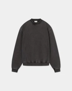 Crewneck Oversize - Acid wash - Vintage Black