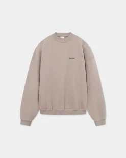 Crewneck Oversize, Men - Logo 2.0 - Mocha