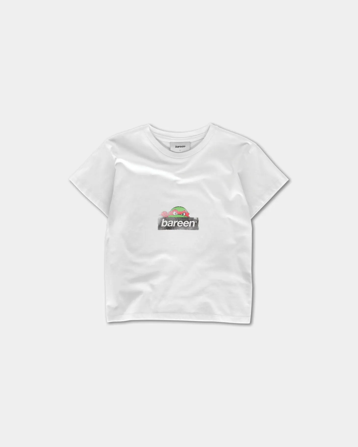 Cropped Women's Tee - TMNT - White