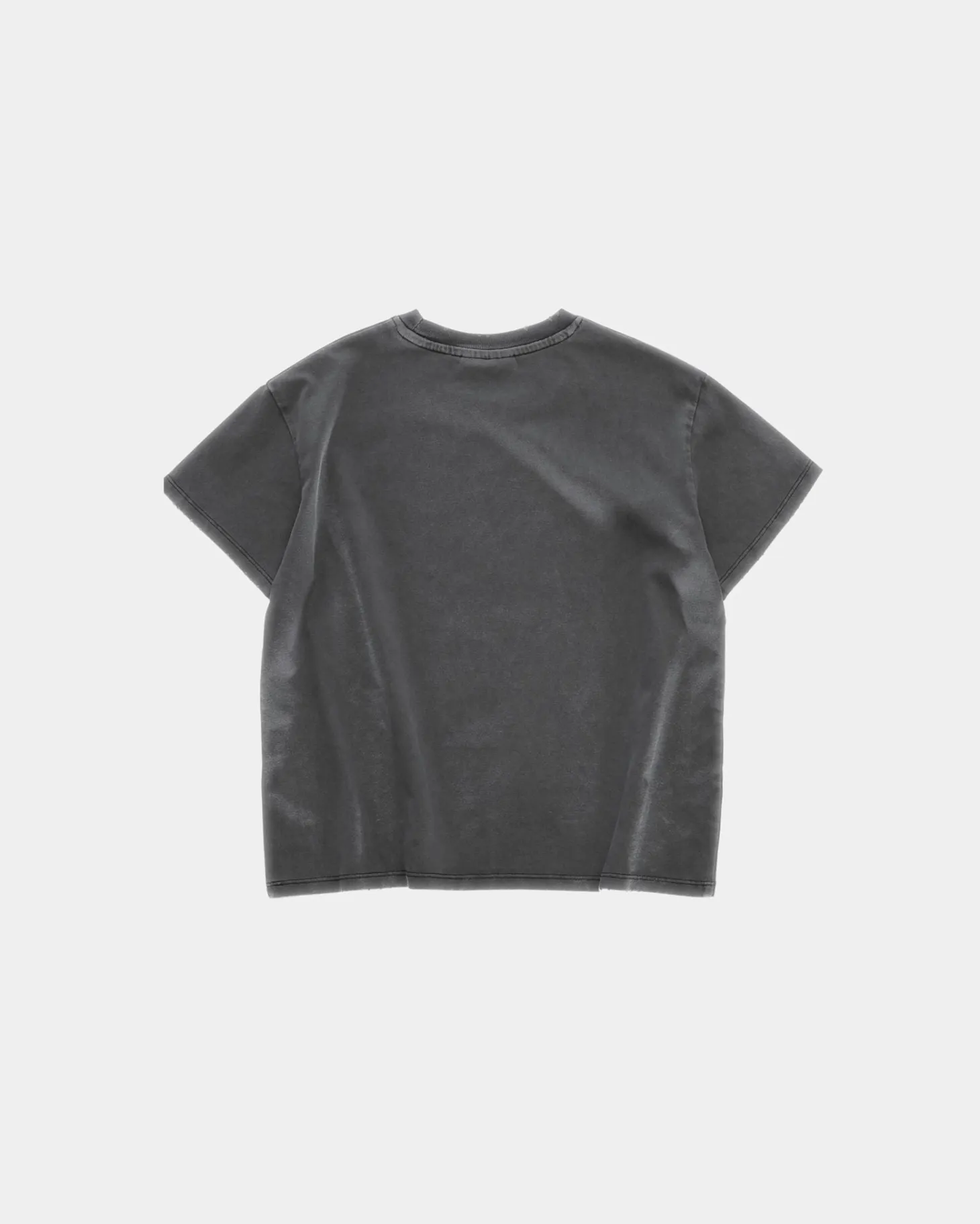 Cropped Women's Tee - Vintage Capsule - Stone Black