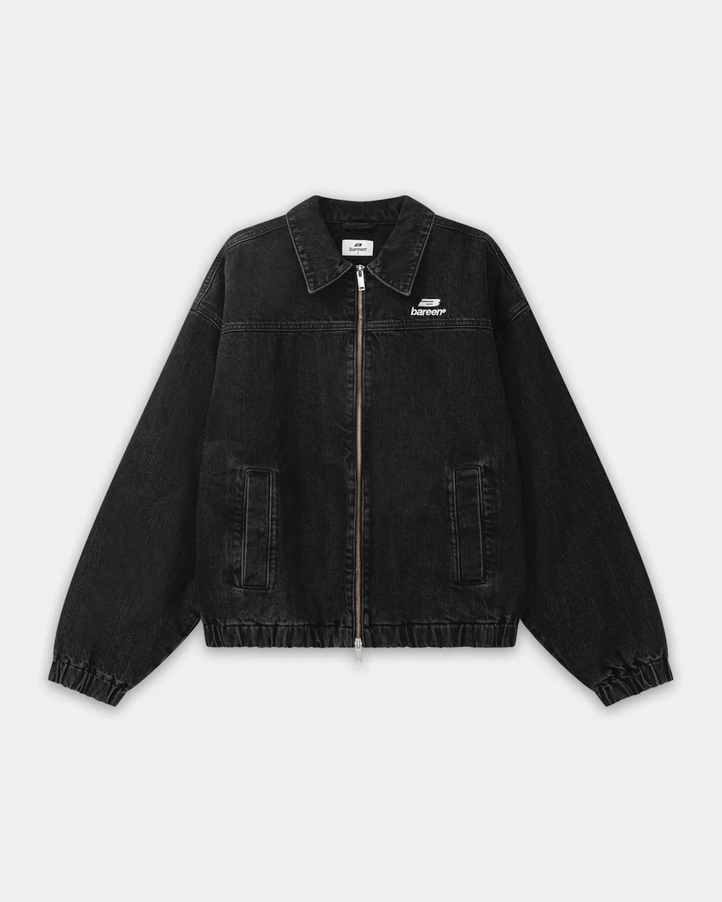 Denim Workwear Jacket, Men - Black Wash