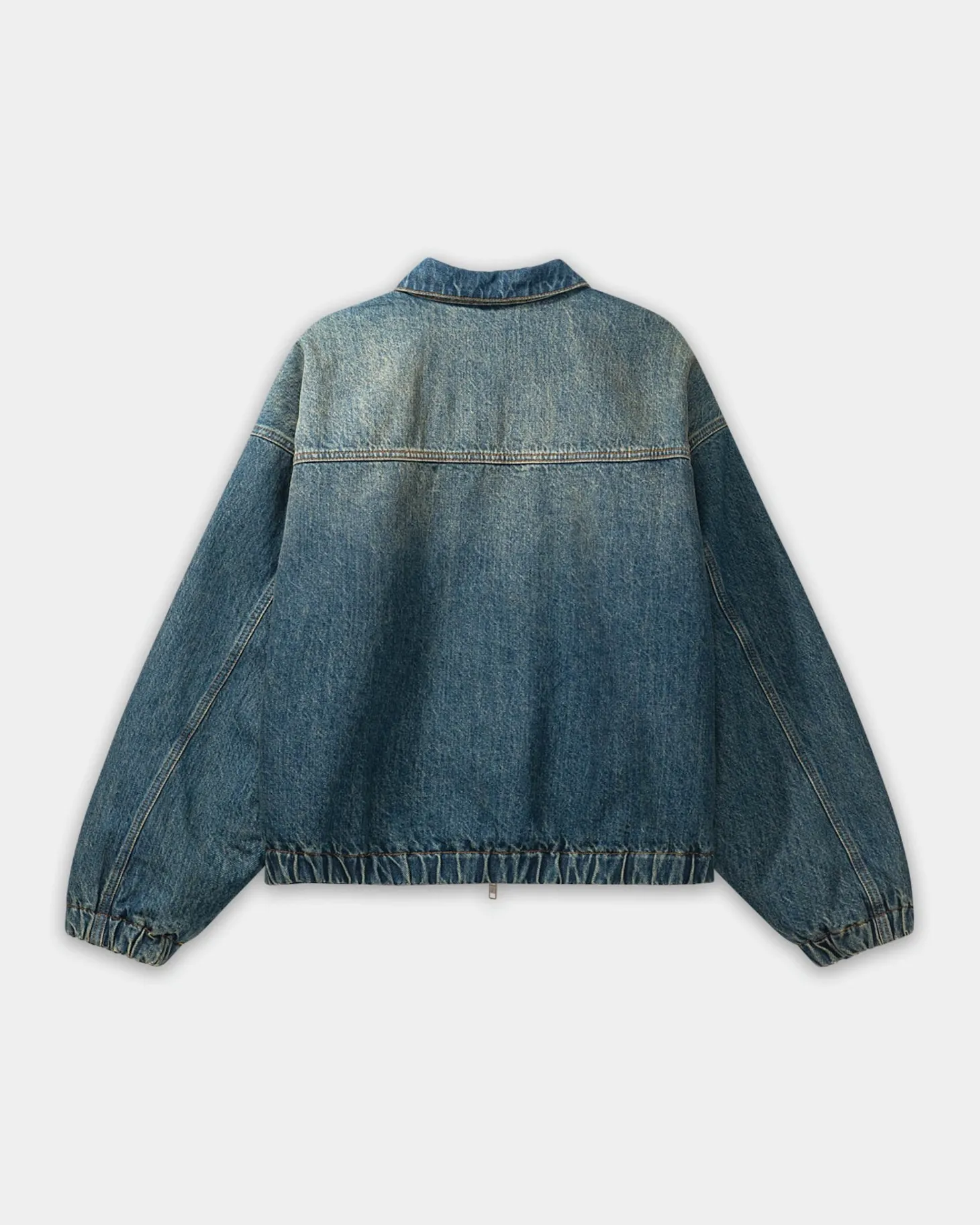 Denim Workwear Jacket, Men - Dark Blue Wash