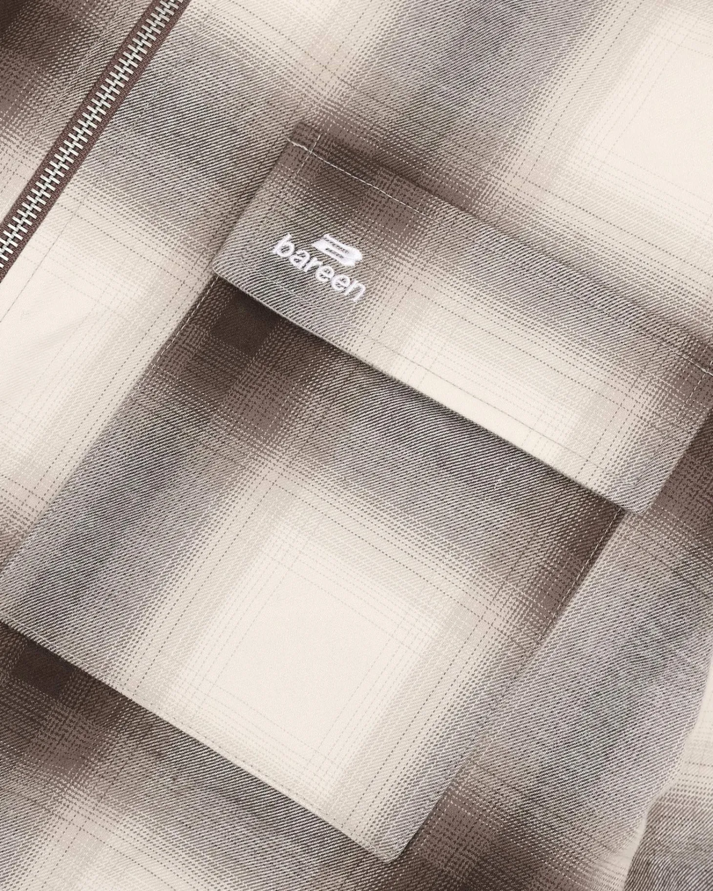 Flannel Jacket, Men - Brown Check