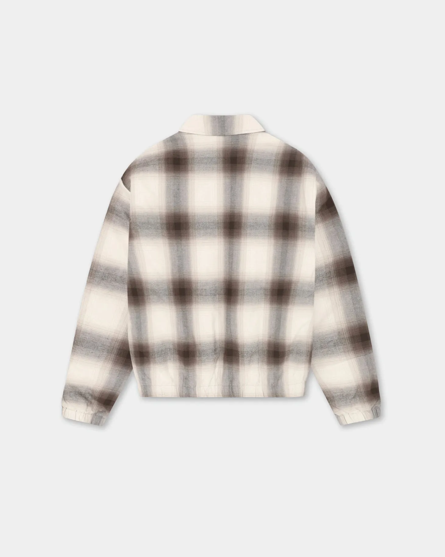 Flannel Jacket, Women - Brown Check