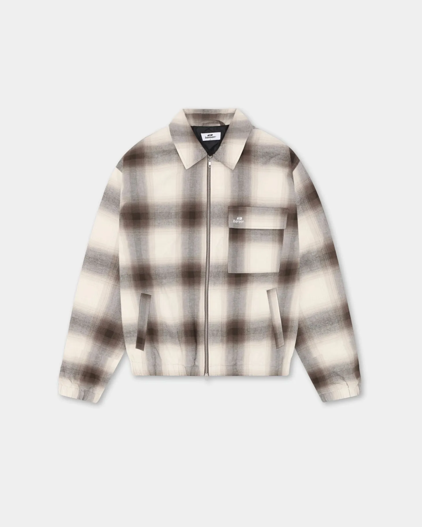 Flannel Jacket, Women - Brown Check