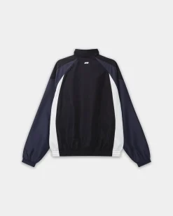Football Track Jacket, Men - Black