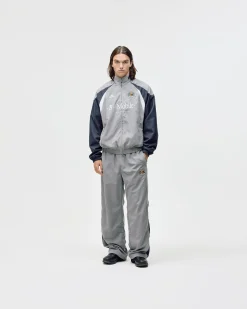 Football Track Jacket, Men - Grey