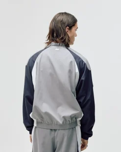 Football Track Jacket, Men - Grey
