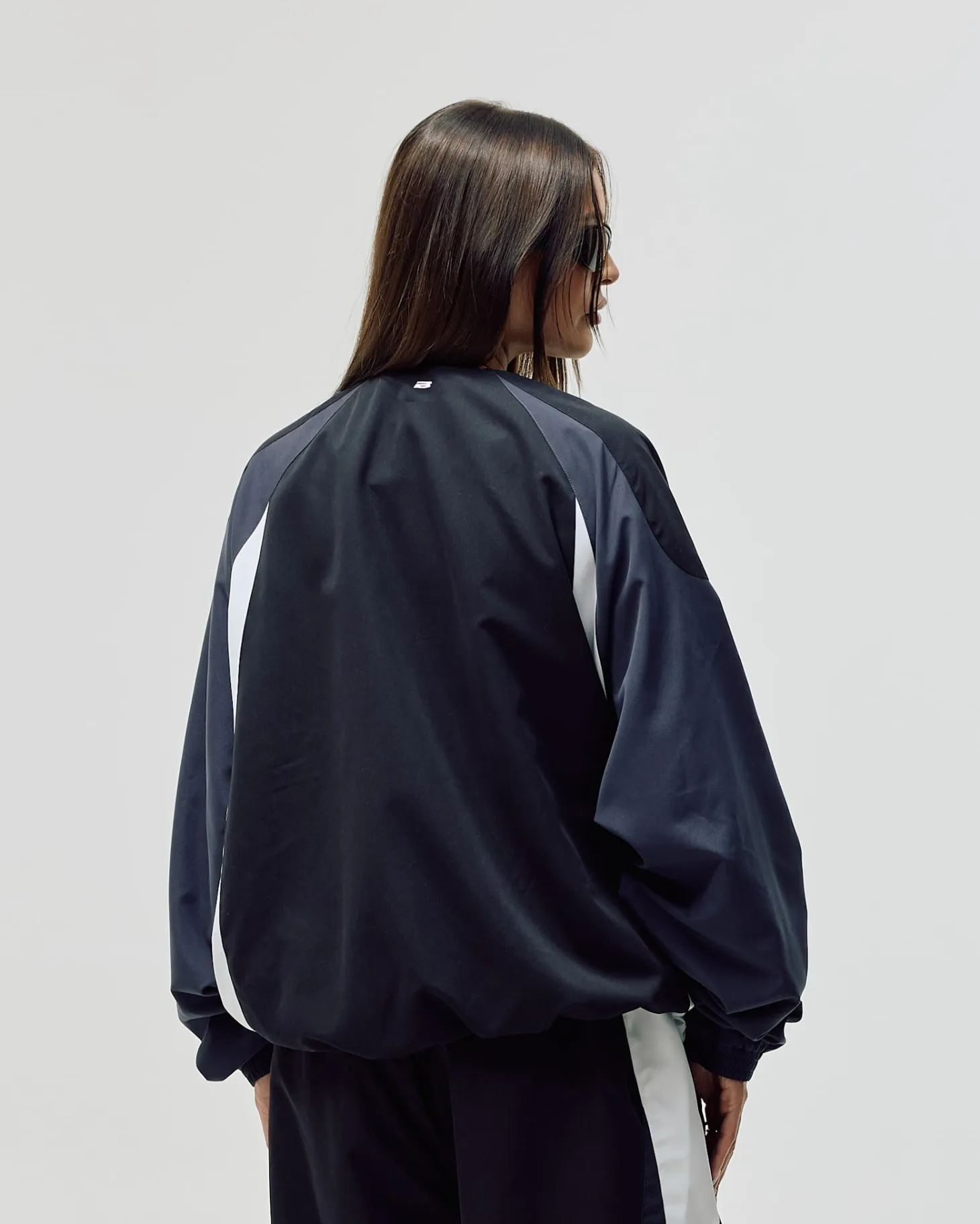 Football Track Jacket, Women - Black