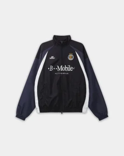 Football Track Jacket, Women - Black