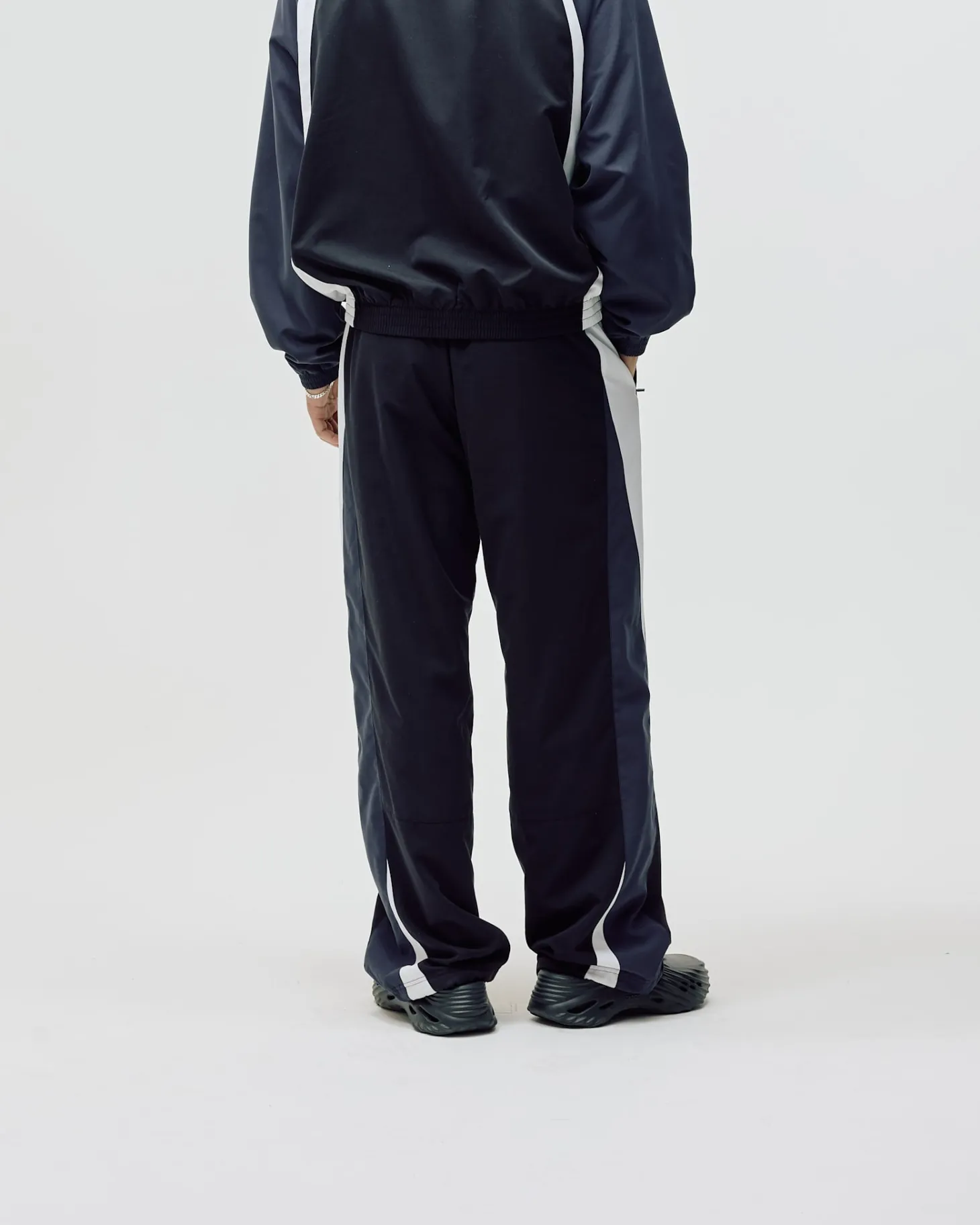Football Track Pants, Men - Black