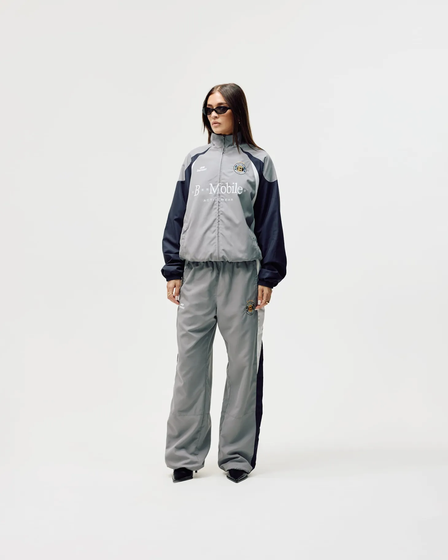 Football Track Pants, Women - Grey