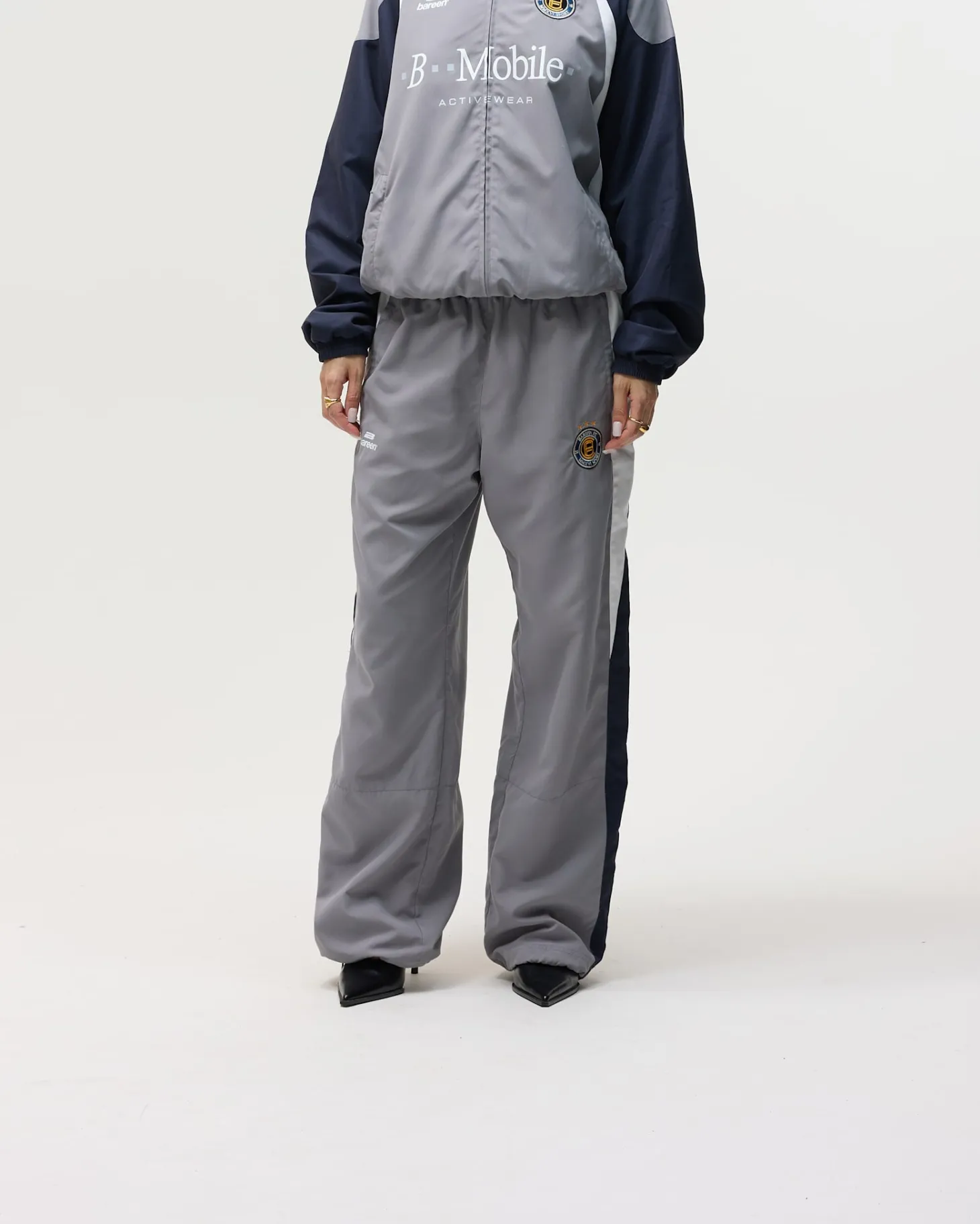 Football Track Pants, Women - Grey