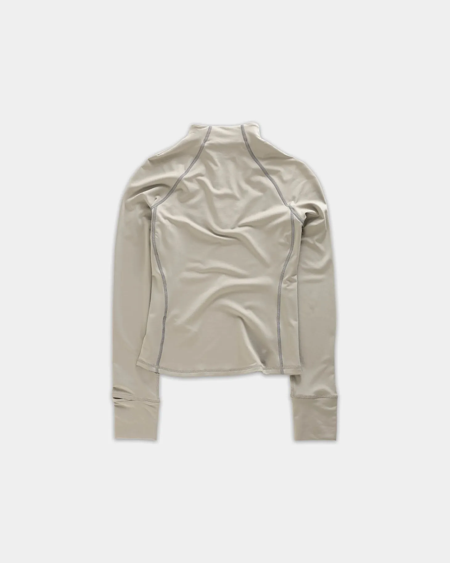 Half-Zip Midlayer Top, women - Clay