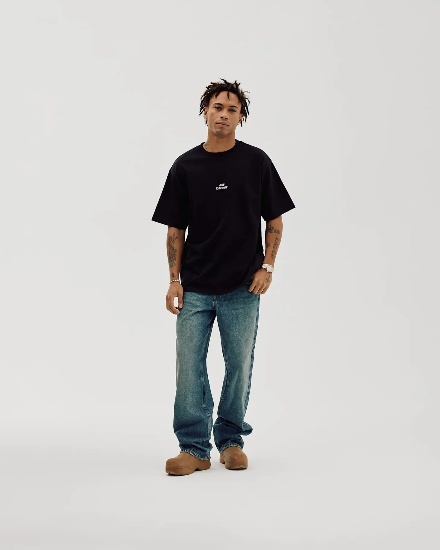 Logo Box Fit, Men - Black