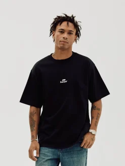 Logo Box Fit, Men - Black