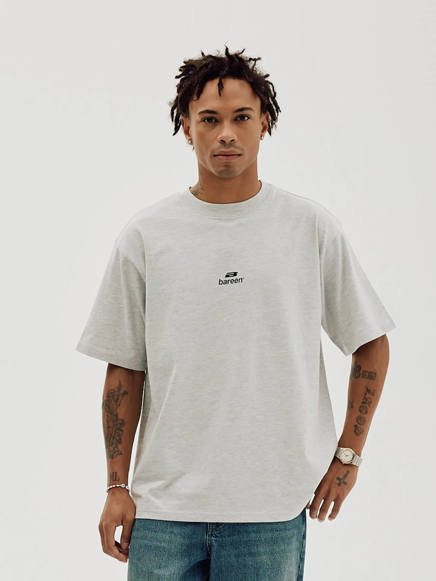 Logo Box Fit, Men - Cloudy Grey