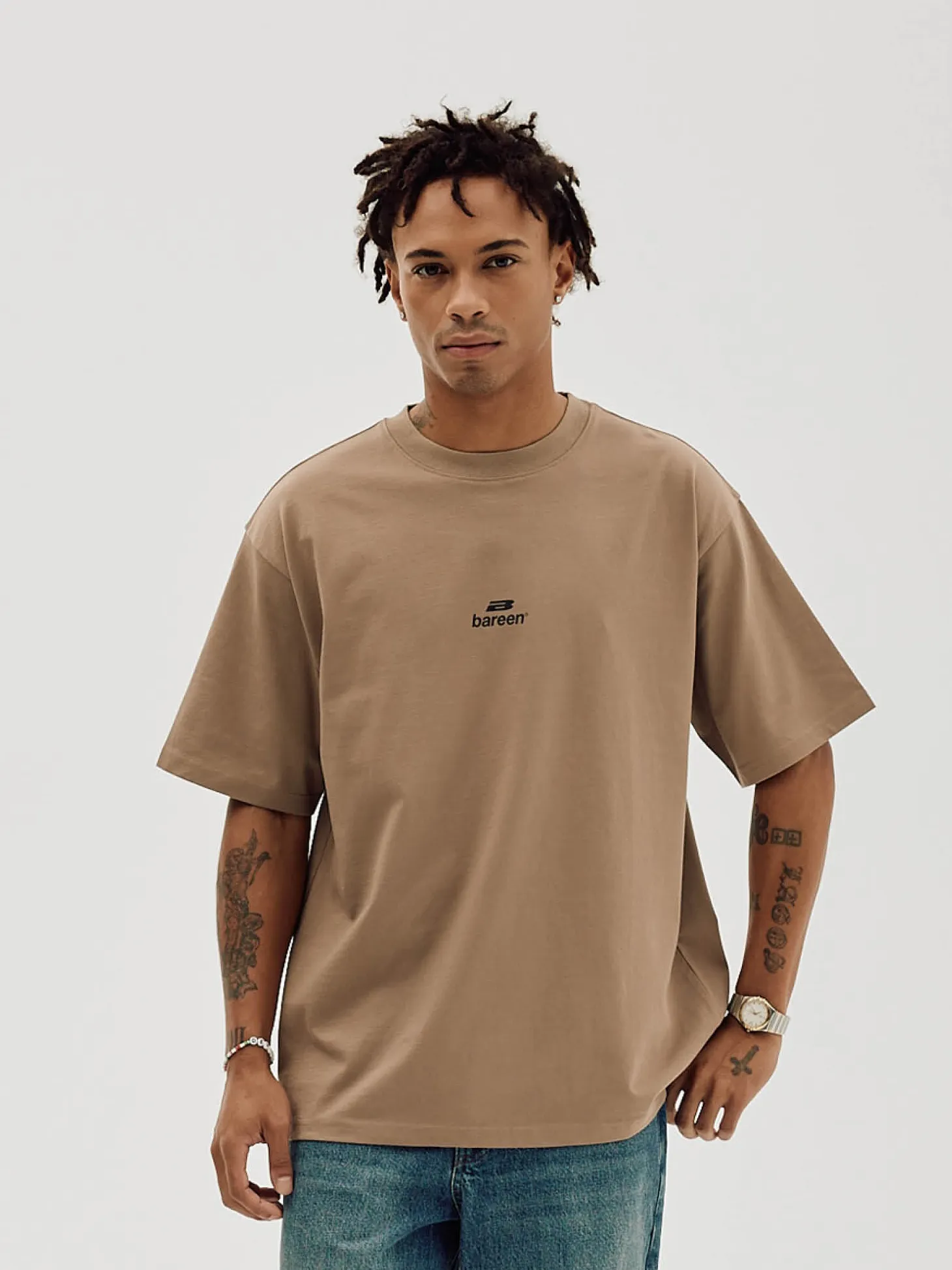 Logo Box Fit, Men - Mocha