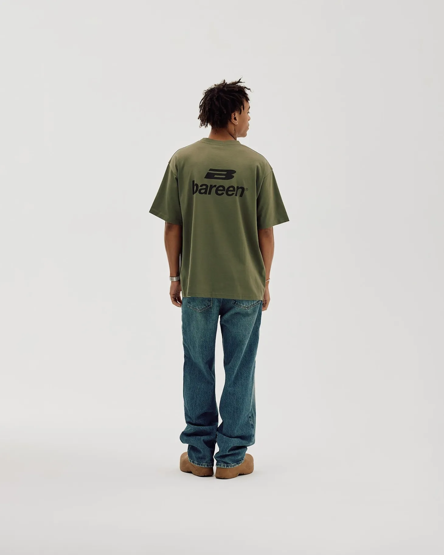 Logo Box Fit, Men - Olive Green