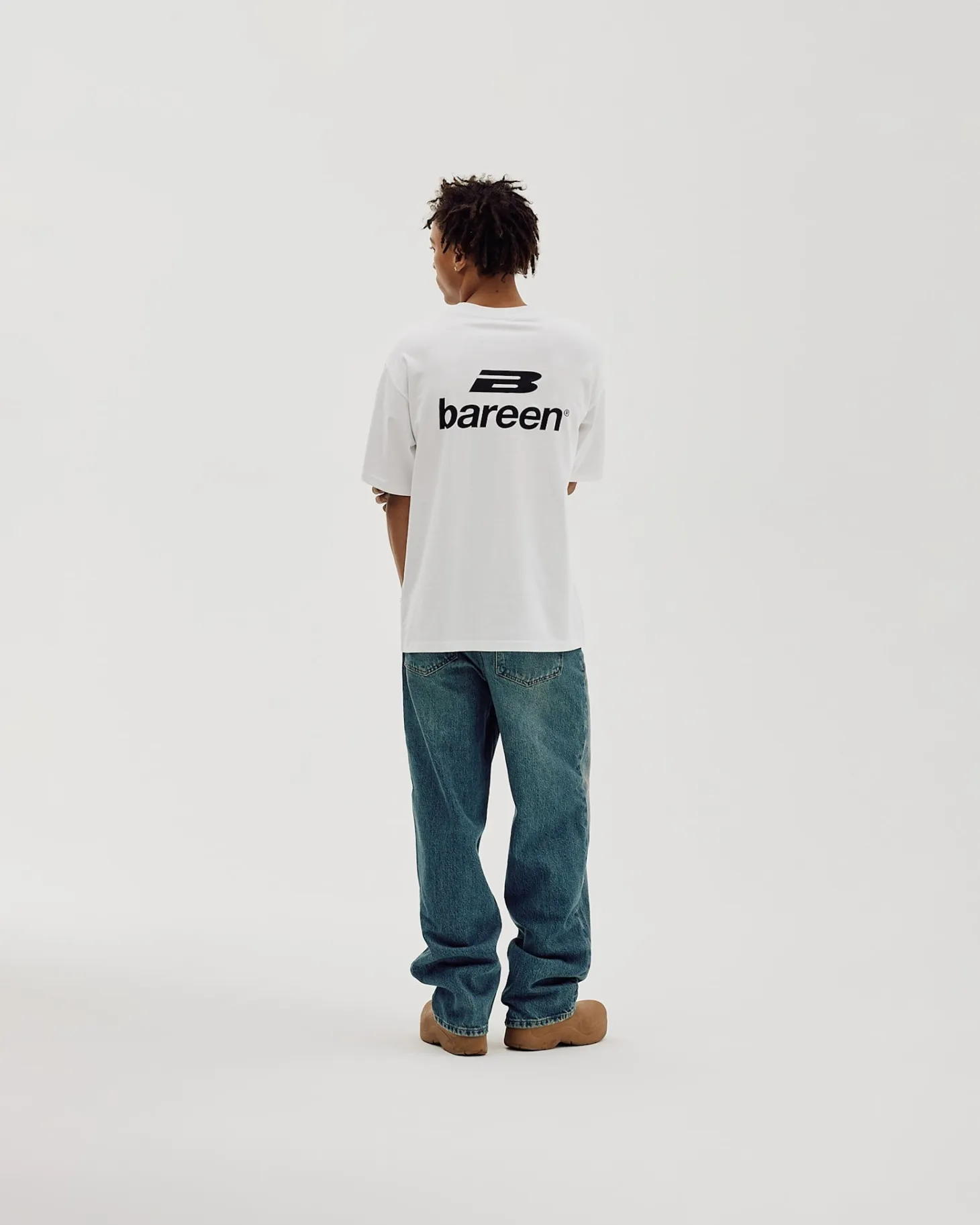 Logo Box Fit, Men - White