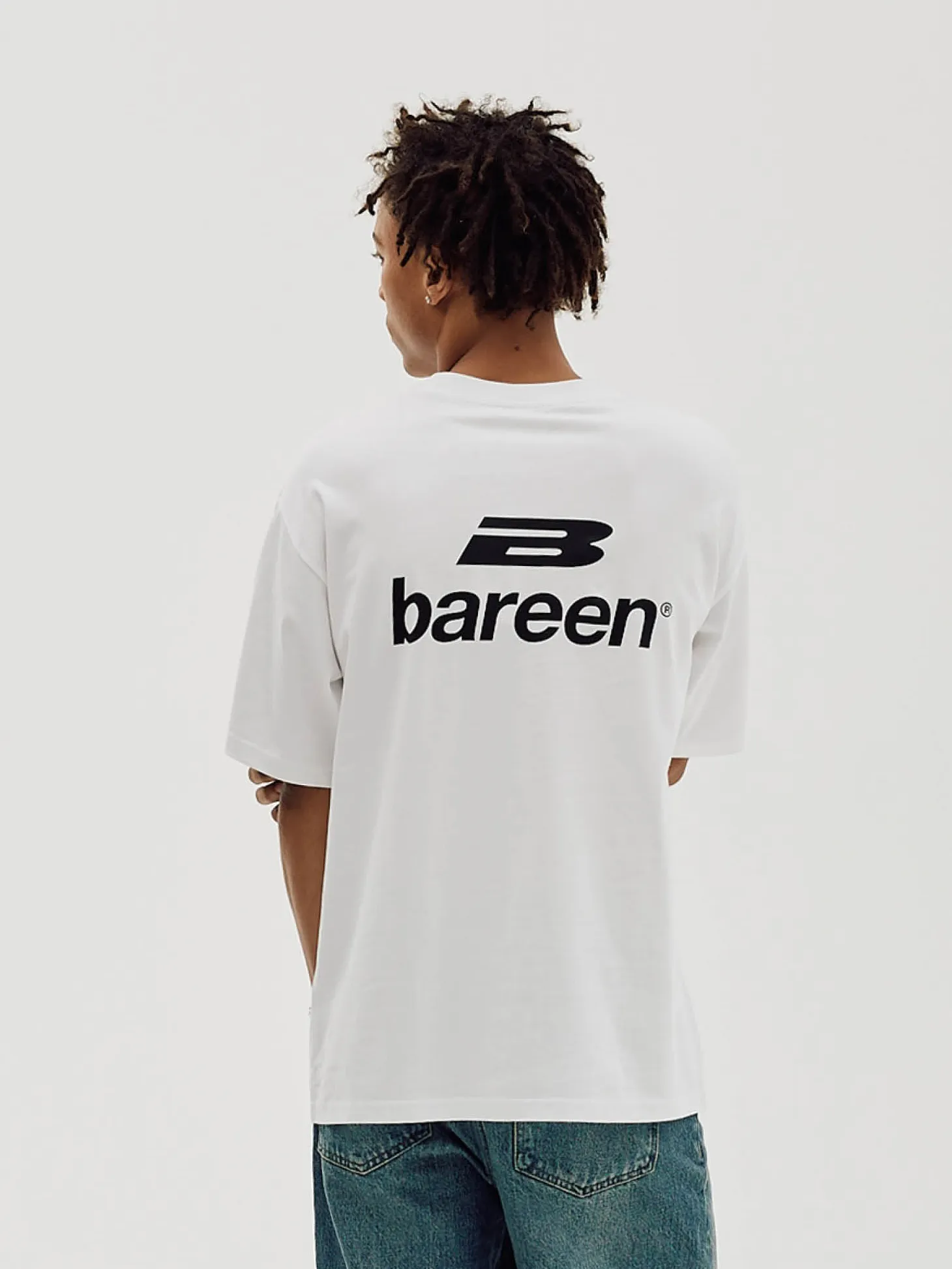 Logo Box Fit, Men - White