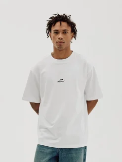 Logo Box Fit, Men - White