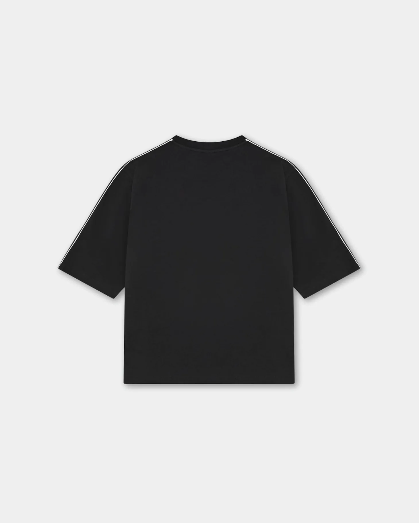 Logo Oversized Box Fit, Men - Black