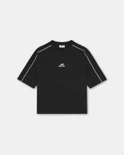 Logo Oversized Box Fit, Men - Black