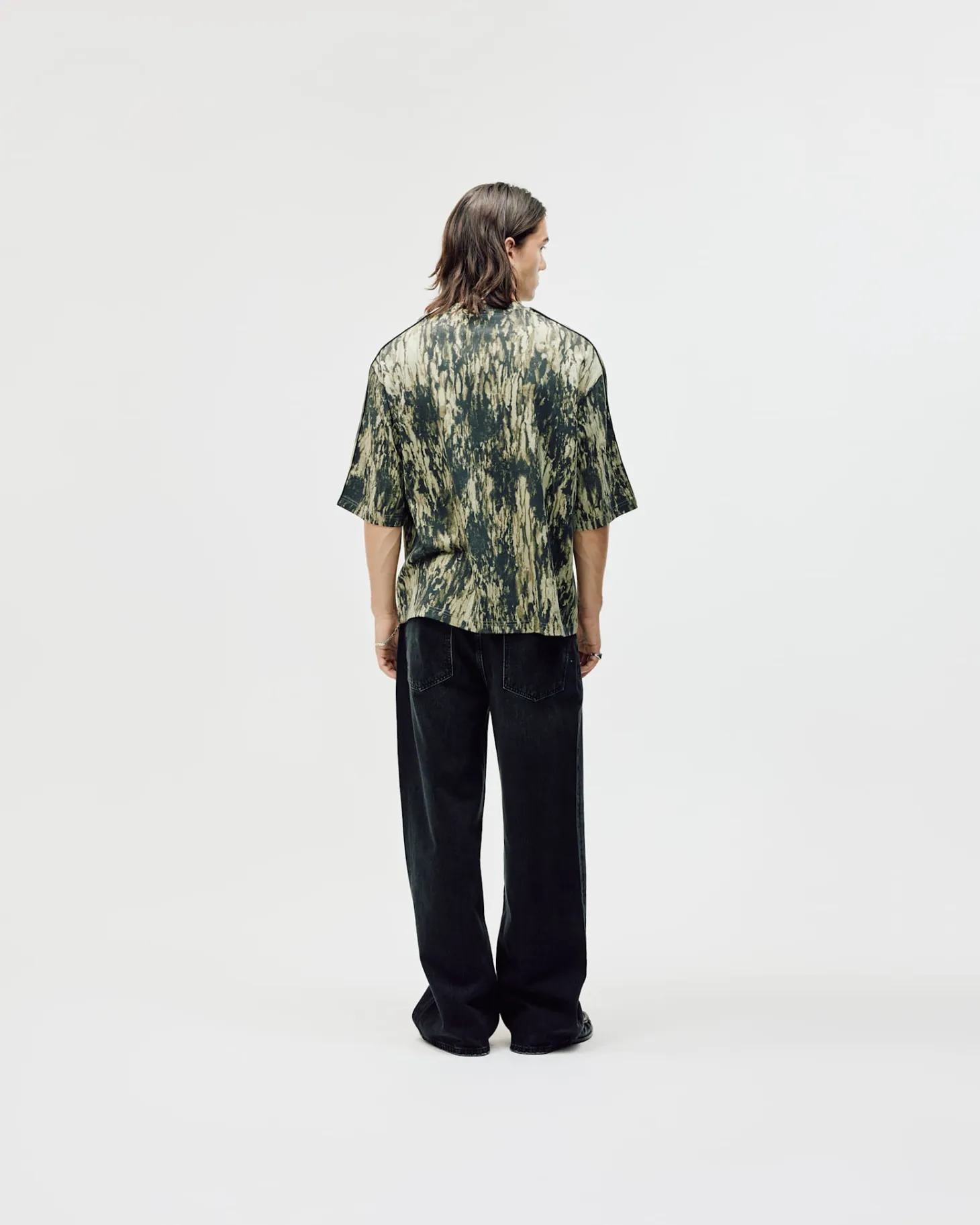Logo Oversized Box Fit, Men - Camo