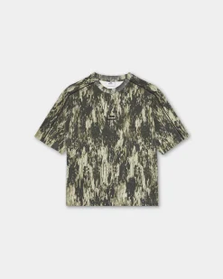 Logo Oversized Box Fit, Men - Camo