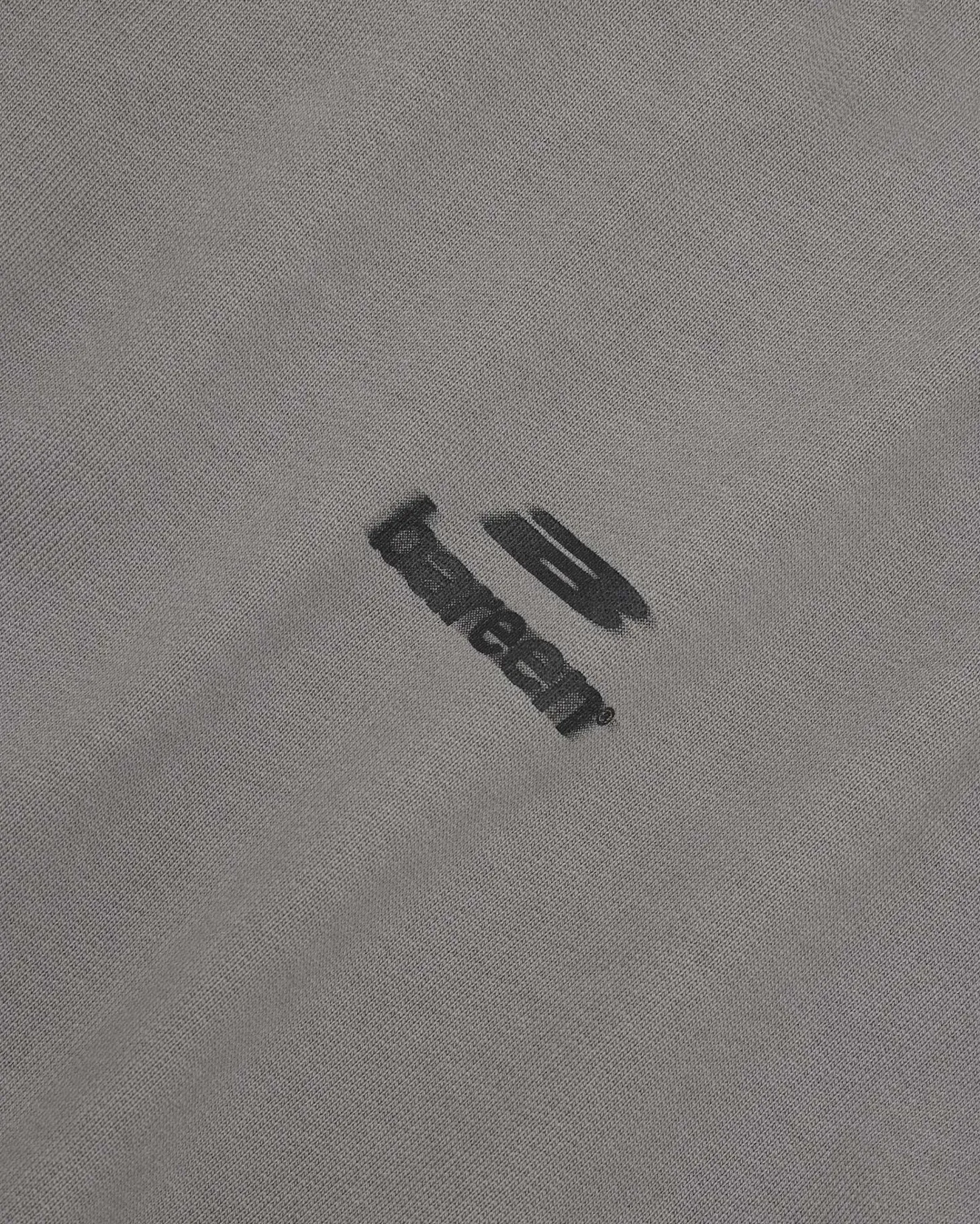 Logo Oversized Crewneck, Women - Dark Grey