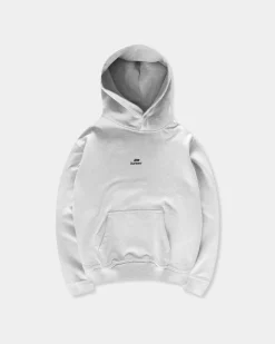 Logo Oversize Hoodie, Men - Cloudy Grey