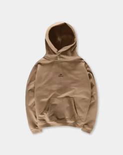 Logo Oversize Hoodie, Men - Mocha