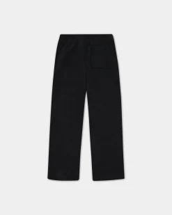 Logo Straight Leg Sweatpants, Women - Black