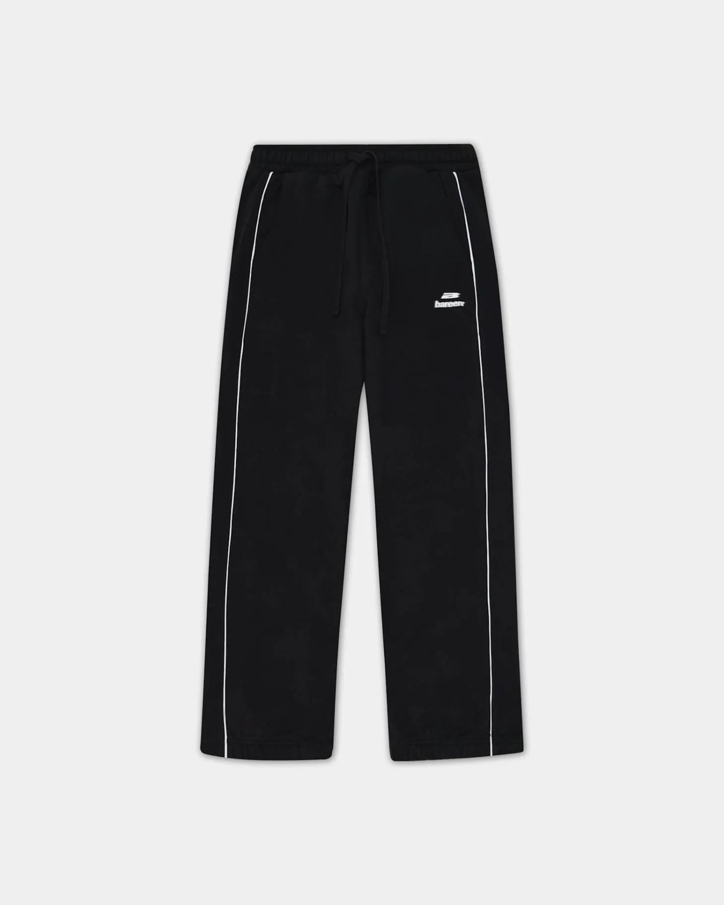 Logo Straight Leg Sweatpants, Women - Black