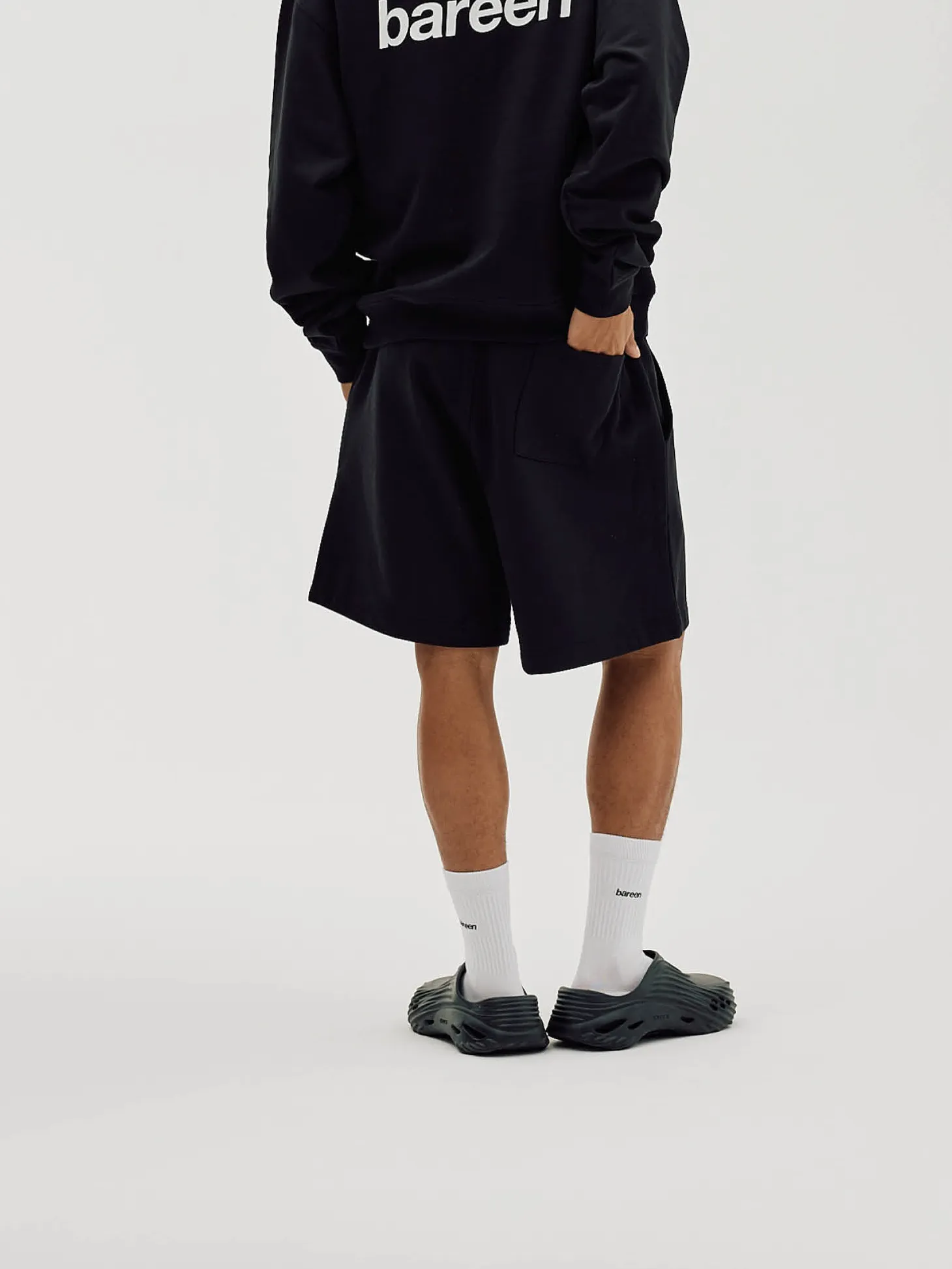 Logo Sweat Shorts, Men - Black