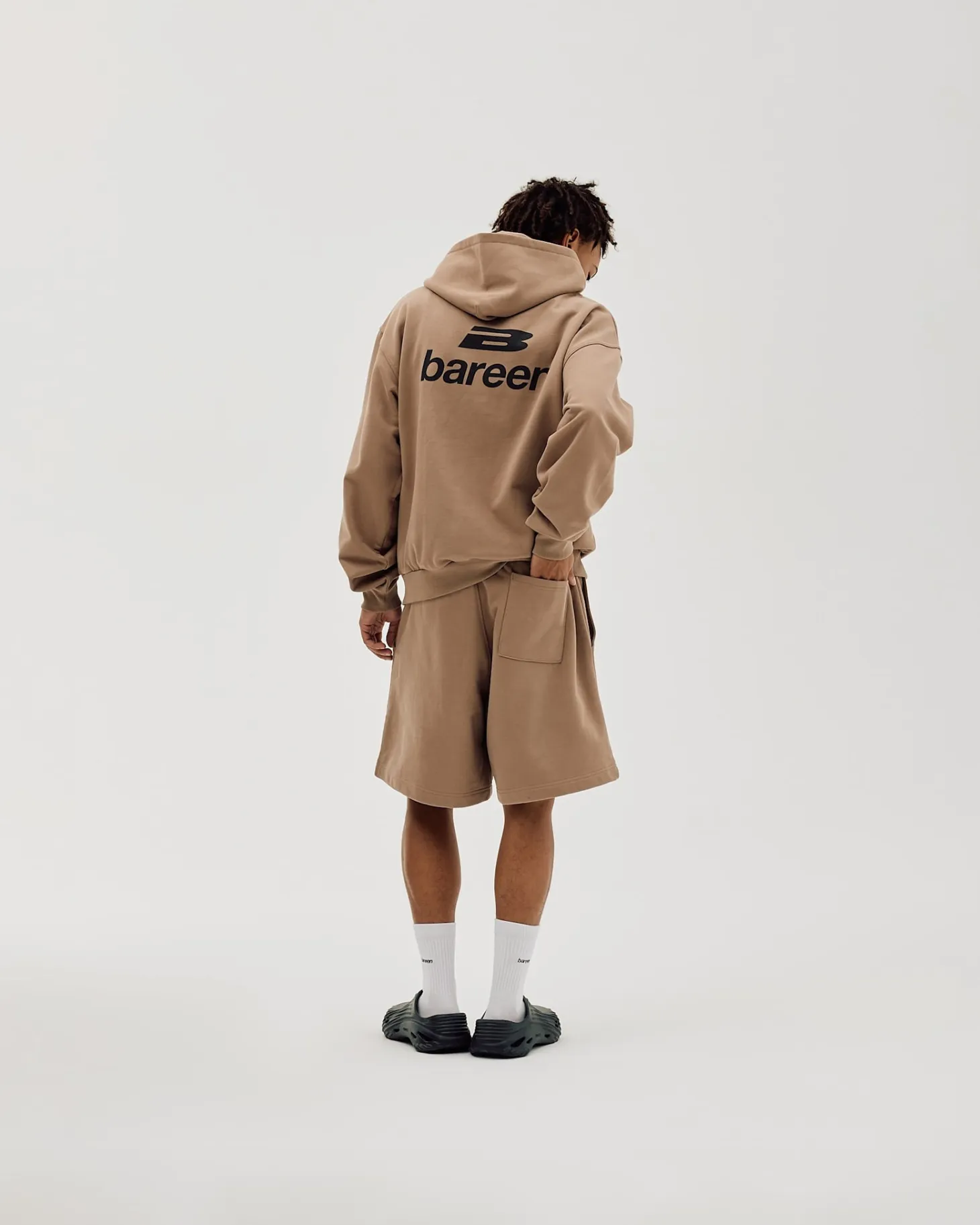 Logo Sweat Shorts, Men - Mocha