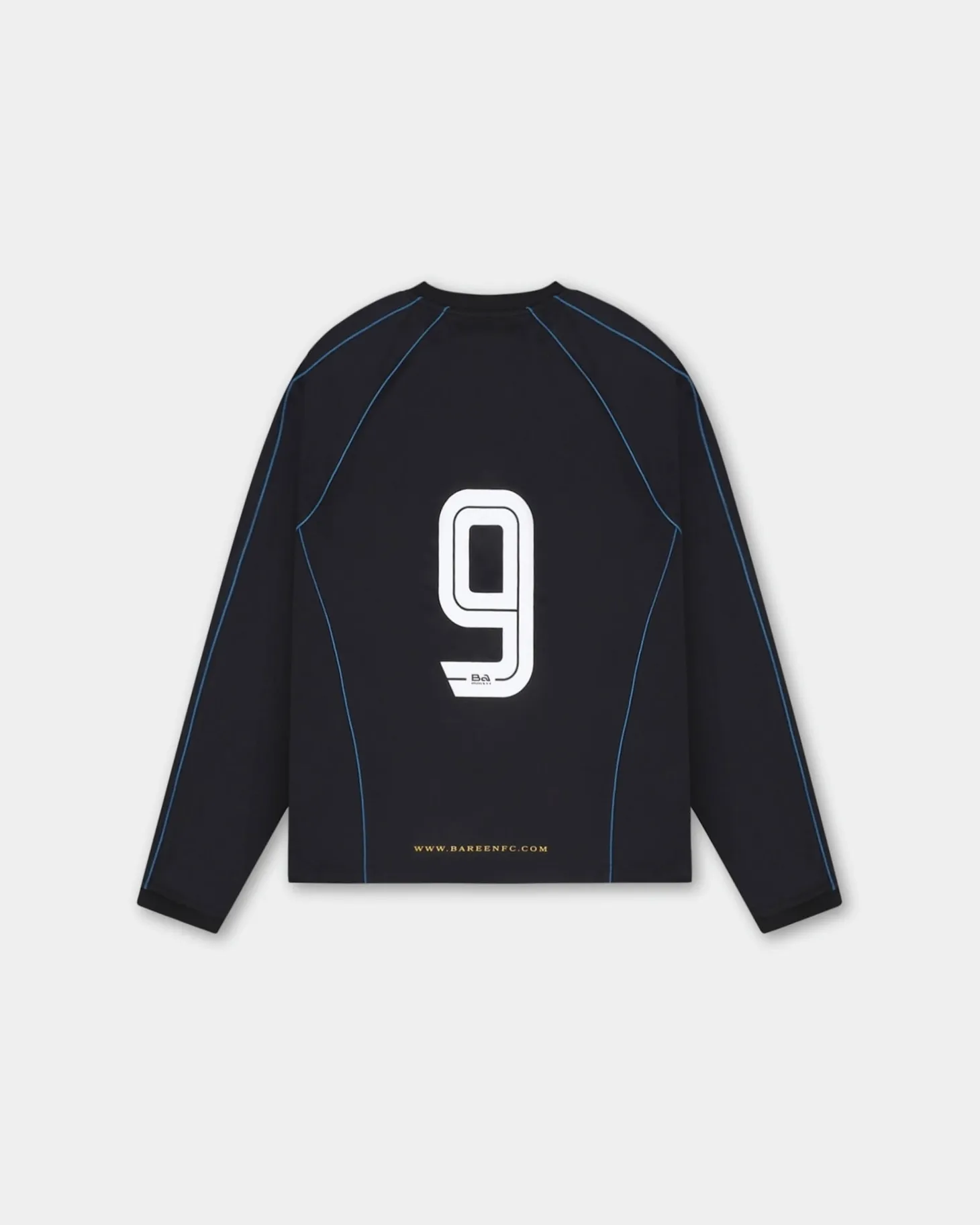 Long Sleeve Football Jersey, Women - Black