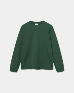 Long Sleeve, Men - Bottle Green