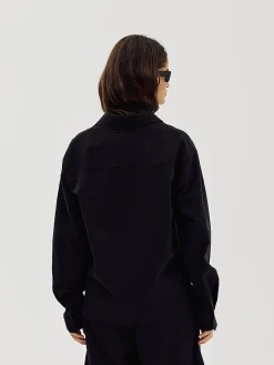 Long Sleeve Shirt, Women - Black