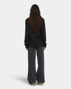 Long Sleeve, Women - Vintage Black