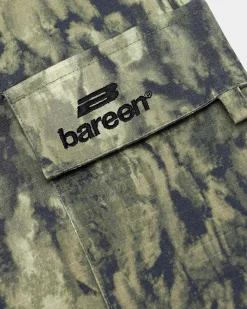 Loose Fit Cargo Trousers, Men - Camo