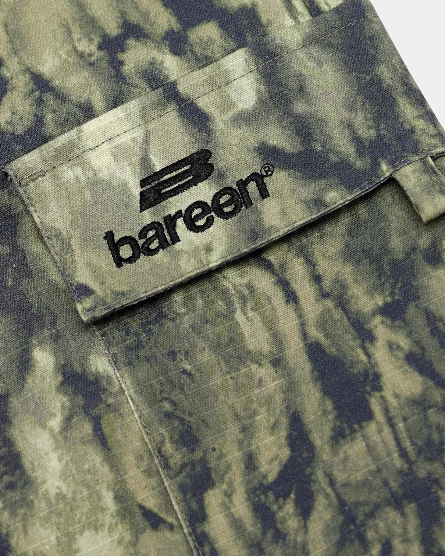 Loose Fit Cargo Trousers, Men - Camo